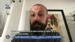 Alec Baldwin, primul mesaj dupa tragedie