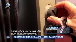 Boilerul ne tine de cald in locul caloriferelor