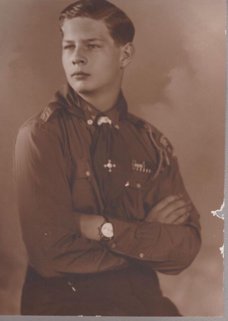 Regele Mihai în tinerețe