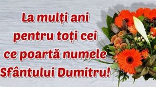 Felicitări de Sf. Dumitru 2021: Imagini cu La mulţi ani!