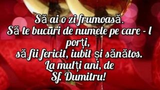Felicitări de Sf. Dumitru 2021: Imagini cu La mulţi ani!