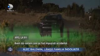 Alec Baldwin, lângă familia îndoliată