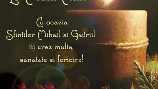 Mesaje, urări şi felicitări de Sf. Mihail şi Gavril 2021: La mulţi ani Mihai, Gabriel, Mihaela, Gabriela şi Gabi!
