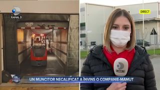 Un muncitor necalificat a &icirc;nvis o companie mamut