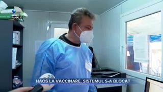 Haos la vaccinare, sistemul s-a blocat