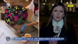 Furau cu sacul din mâncarea bolnavilor