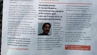 VIDEO | Fenomenul preoților antivaccin continuă! La Catedrala din Făgăraș sunt împărțite pliante care îi îndeamnă pe credincioși să nu se imunizeze