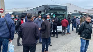 Protestul șoferilor de autobuze din Iași continuă
