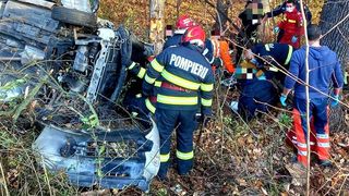 Accident rutier grav pe autostrada A1, în Giurgiu. Cum s-a produs totul