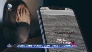 Squid game pentru copii - Violențe și umilințe