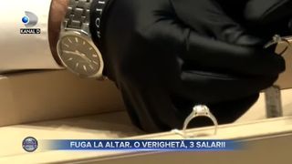 Fuga la altar - o verighetă, 3 salarii
