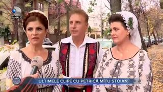 Ultimele clipe cu Petrica Mitu Stoian