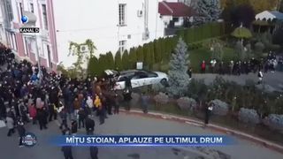 Mitu Stoian, aplauze pe ultimul drum