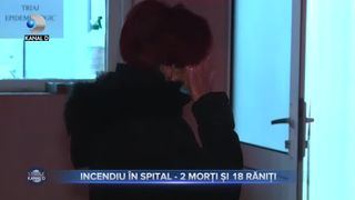 Incendiu in spital - 2 morti si 18 raniti