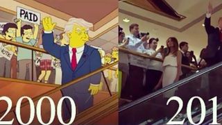 Familia Simpson a prezis alegerea lui Trump