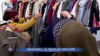 VIDEO -  Centru cu produse gratuite, deschis în Capitală. Oferă și consiliere psihologică și în carieră pentru persoanele defavorizate