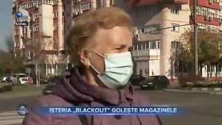 Isteria „Blackout” golește magazinele