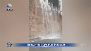 Dezastru după ploi &icirc;n Sicilia