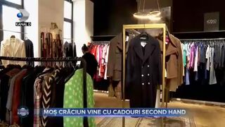 Moș Crăciun vine cu cadouri Second Hand