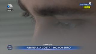 Iubirea l-a costat 100.000 euro