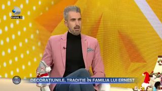 Decorațiunile, tradiție în familia lui Ernest