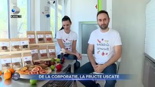 VIDEO | De la corporație, la fructe uscate: Povestea de succes a unui business rom&acirc;nesc