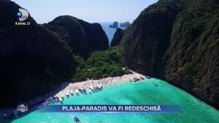 VIDEO | Celebra plajă Maya Bay, de pe insula Phi Phi, va fi redeschisă