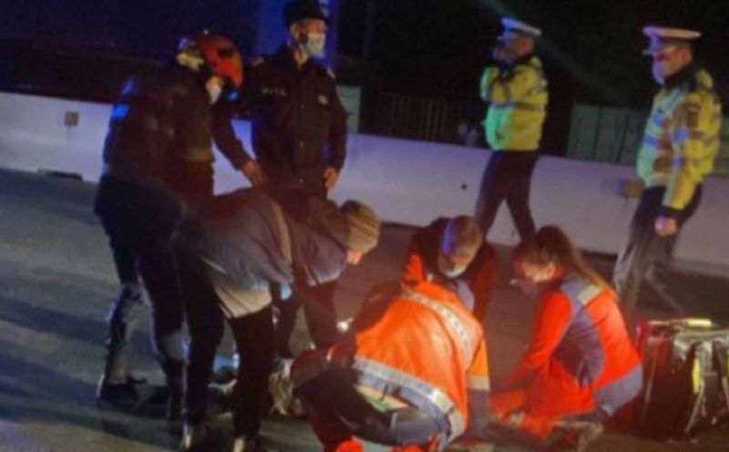 Accident mortal în comuna prahoveană Bucov. Un tată și fiul său au fost spulberați de o mașină în timp ce traversau un drum intens circulat