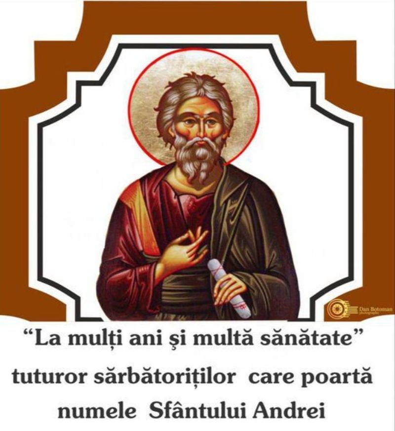 Mesaje de Sf. Andrei 2021. Urări şi felicitări cu La mulţi ani Andrei, Andreea şi Andra!