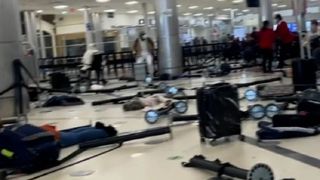 Momente de coșmar  la aeroportul din Atlanta. Arma unui pasager s-a descărcat accidental