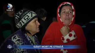 Găsit mort pe stradă