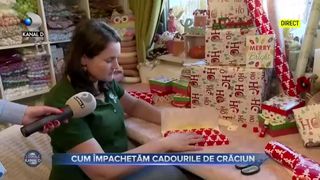 Cum impachetam cadaourile de Craciun
