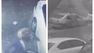 VIDEO | Răzbunare violentă a unui individ din Capitală. A distrus mai multe mașini din parcare, după ce un vecin i-a bătut în țeavă din cauza zgomotului