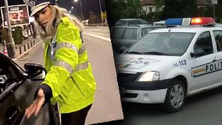 VIDEO | Vedetă pe Instagram, cercetată penal pentru că s-a folosit de uniforma poliției pentru un clip