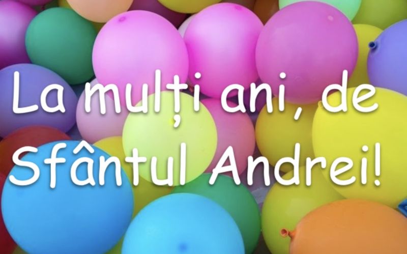 Urări de Sf. Andrei 2021: Mesaje şi felicitări pentru Andrei şi Andreea