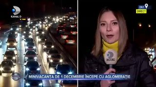 Minivacanța de 1 decembrie &icirc;ncepe cu aglomerație