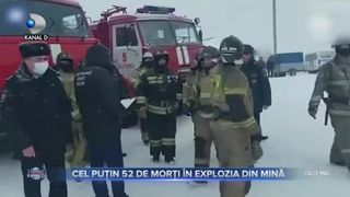 Cel puțin 52 de morți &icirc;n explozia din mină