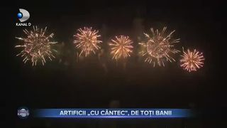Artificii cu c&acirc;ntec, de toți banii