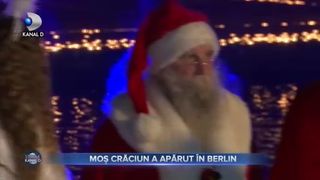 Moș Crăciun a apărut &icirc;n Berlin