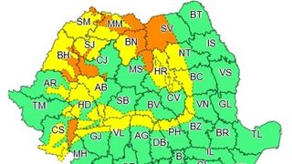 Alertă meteo: cod galben de ninsori și v&acirc;nt puternic. Care sunt zonele afectate