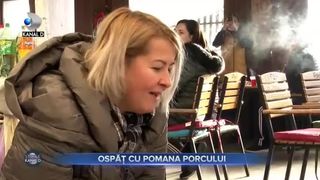 Ospăț cu pomana porcului