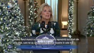 Casa Albă, &icirc;mpodobită de Sărbători