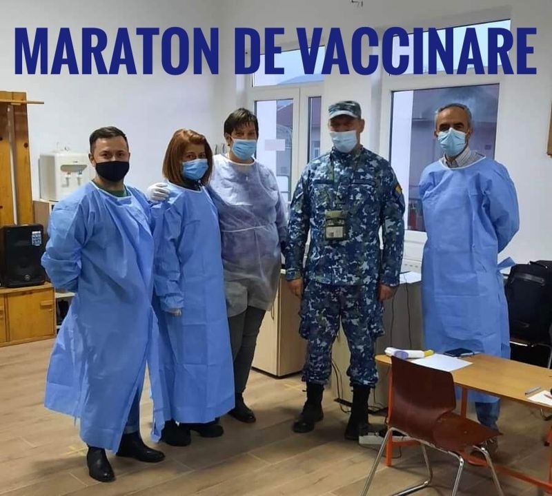 Maraton de vaccinare anti-Covid, organizat de MApN, de Ziua Naţională a României