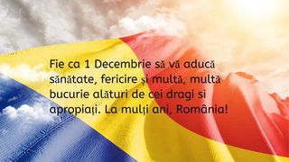 Ziua Naţională a României - 1 Decembrie 2021