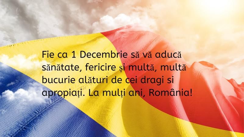 Ziua Naţională a României - 1 Decembrie 2021