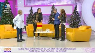 Cătălin Botezatu aniversat la "Teo Show"