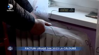 Facturi uriașe din 2022 la căldură