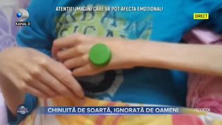 Chinuită de soartă, ignorată de oameni