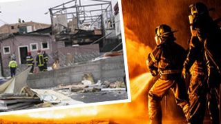 VIDEO | Incendiu la o pensiune din Cluj. O femeie a fost găsită carbonizată