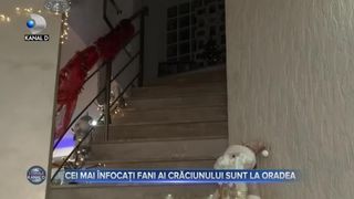 Cei mai &icirc;nfocați fani ai Crăciunului sunt la Oradea